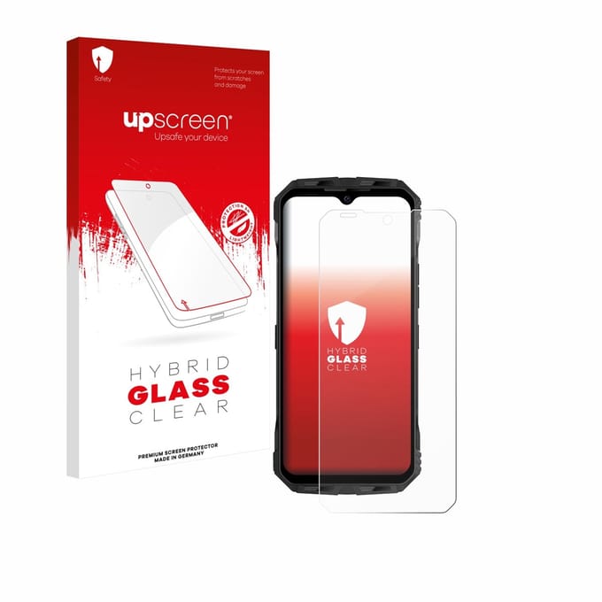 upscreen - Screenprotector voor Doogee V Max S - Folie Beschermfolie Beschermglas transparant