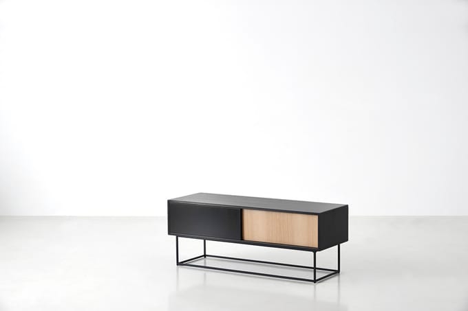 Woud - Virka Dressoir - zwart - diep