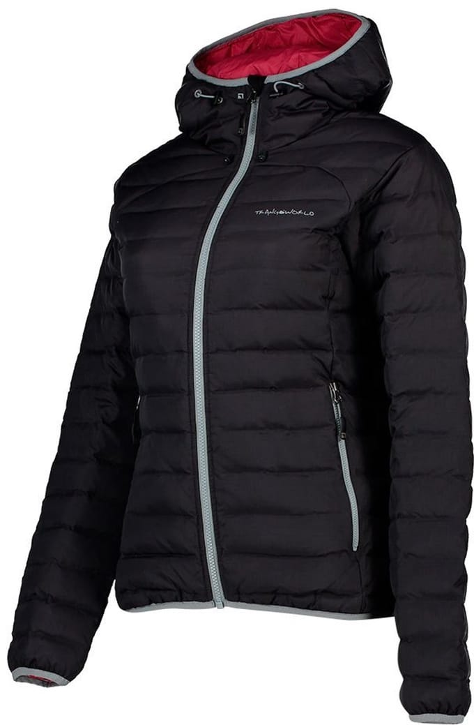 Trangoworld Naspe Donzen Jas Zwart XL Vrouw