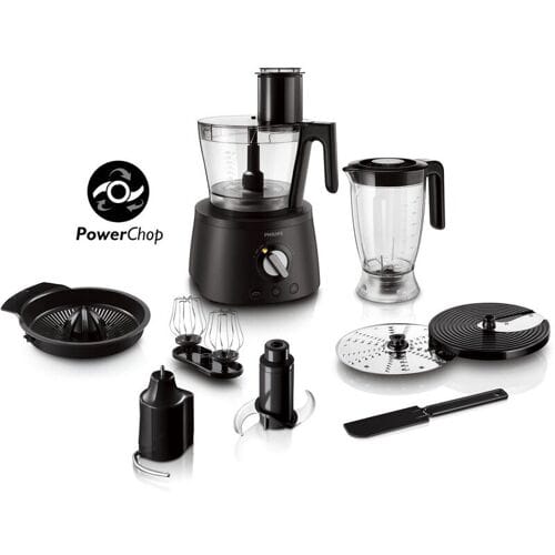 Philips Avance Collection foodprocessor HR7776/90 1300 W compact 3-in-1-configuratie kom van 3,4 l