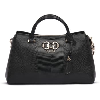 GUESS handtas schoudertas Salinge Luxury Satchel Black zwart