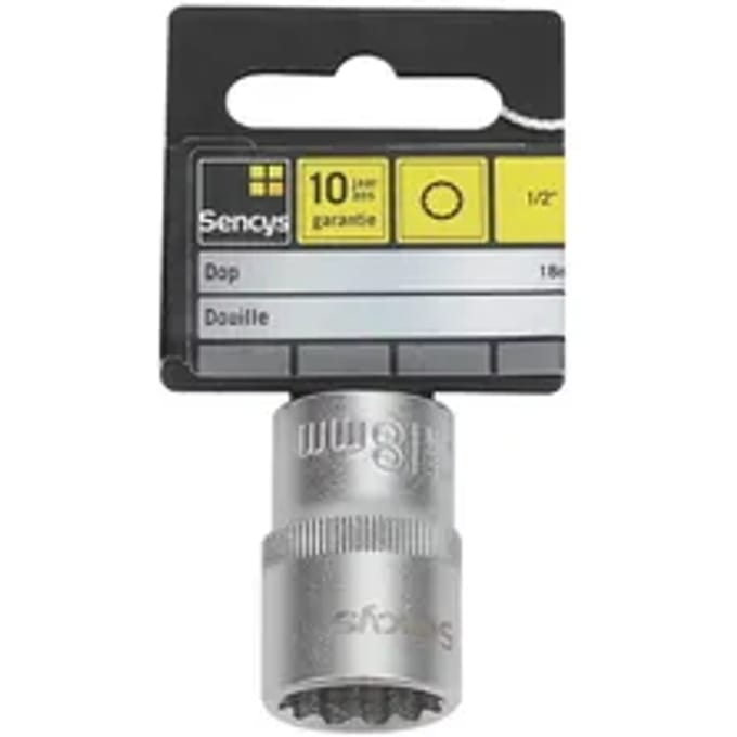 Sencys Dop 1/2" 18mm