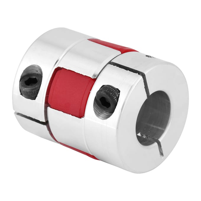 1 stuks Aluminiumlegering Pruimschachtkoppeling Koppeling Verbind D25 L30 1212mm white