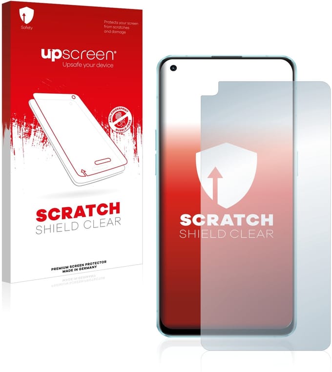 upscreen - Screenprotector voor Oppo Reno 6 5G - Folie Beschermfolie transparant