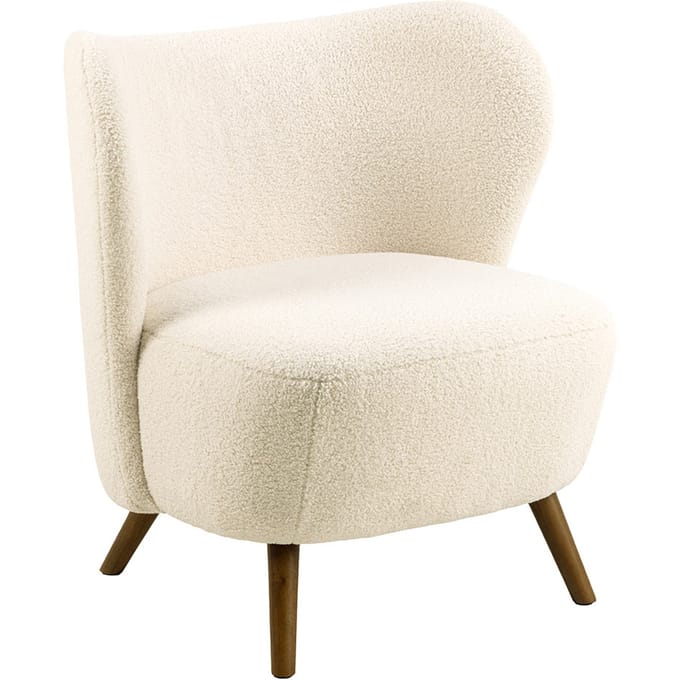 Smuk Fauteuil Joshua Crème Teddy