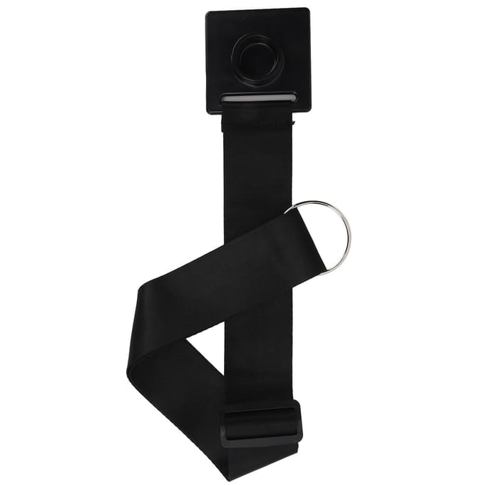 Cello Verstelbare Riem Doek Cello's Eindpin Anker Antislip Stopper met O-ring voor Cellist black