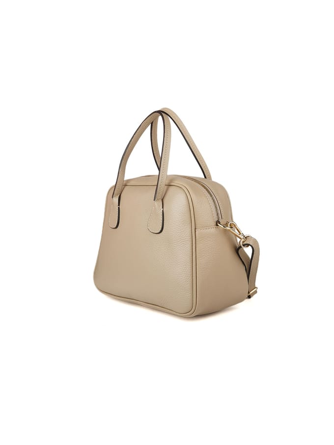 Giulia Monti Schoudertas Grijs Beige