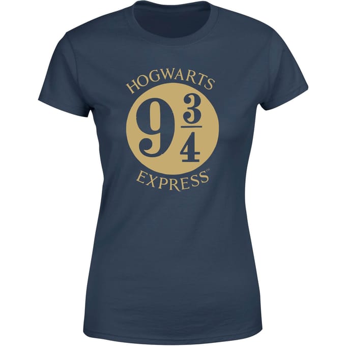 Harry Potter Platform Women's T-Shirt - Navy - XS