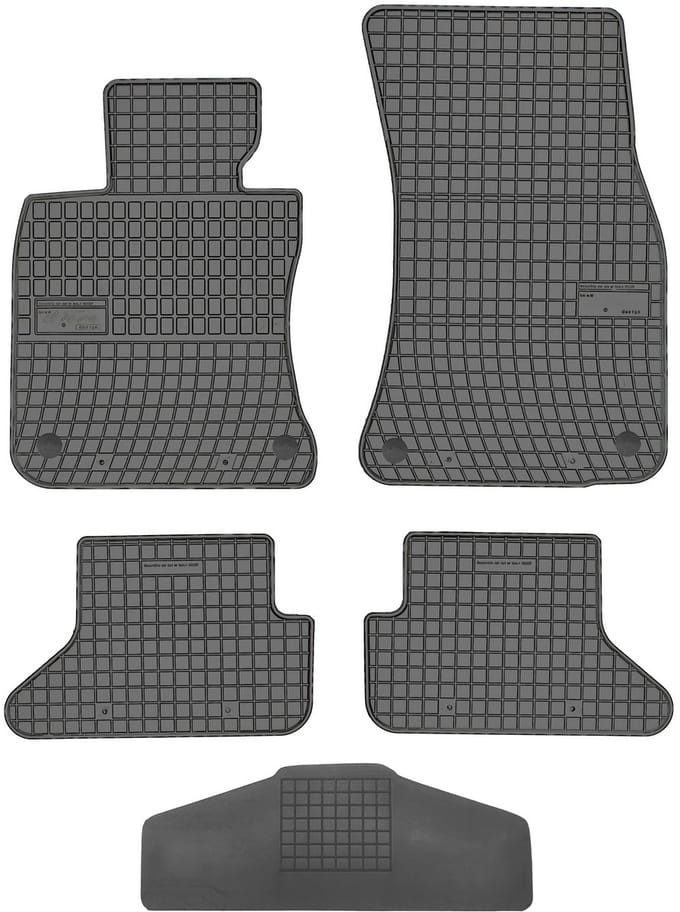 Frogum ET411197 - BMW 6 E64 Cabrio - Rubbermatten - Zwart - 2003-2010