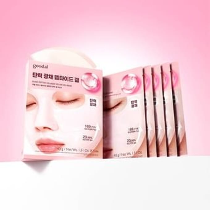 Goodal - Peony Peptide Collagen Gel Mask Set 2026 Version - 43g x 5 sheets