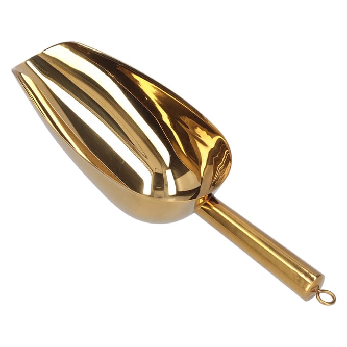 RVS Bar IJsschep Voedselschep Meelschep Keukenaccessoires voor BarGoud Nr.3 goud