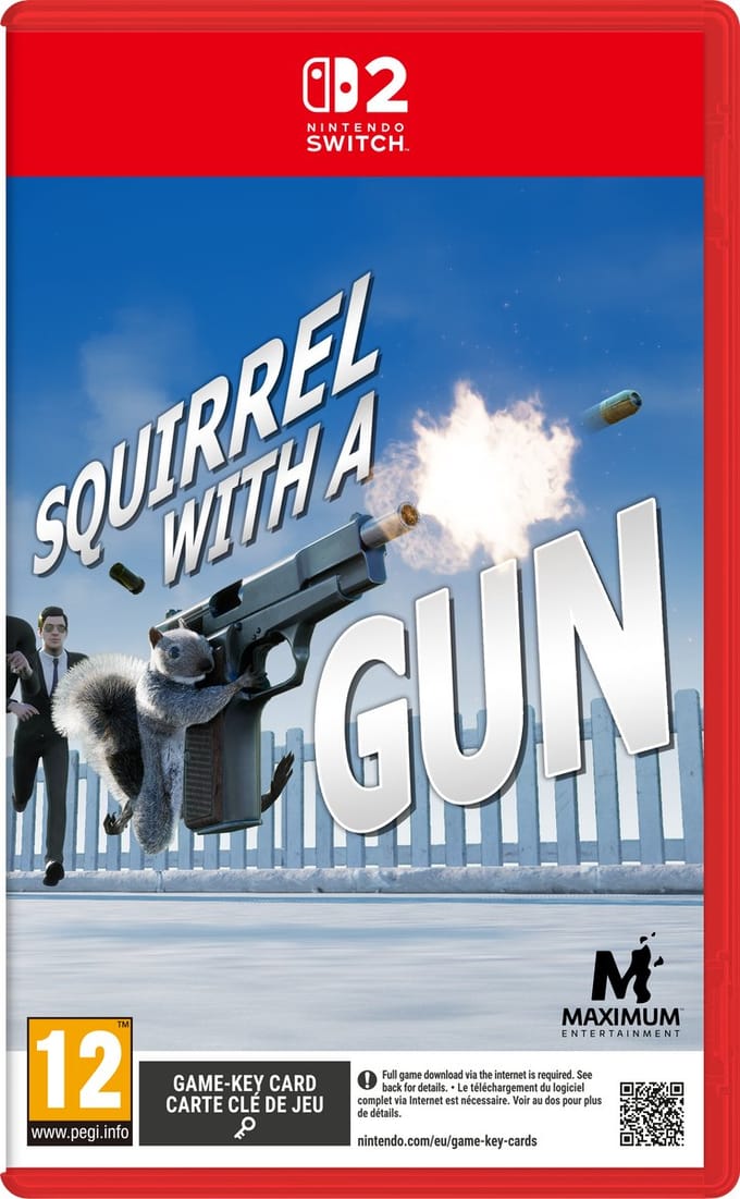 Squirrel With A Gun - Nintendo Switch 2 (gamekeycard)