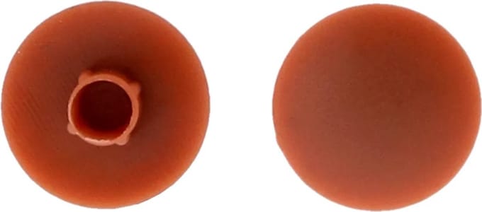 I-Fix Afdekkapje 5mm kunststof bruin