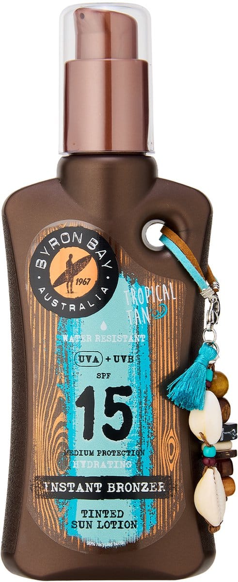 Byron Bay Instant Bronzer - Tinted Sunlotion SPF 15 - 200ml