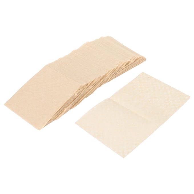 200 Vel Haarpermanentpapier Wegwerp Ultradun Kapselstyling Krullen Ademend Permanentpunt beige