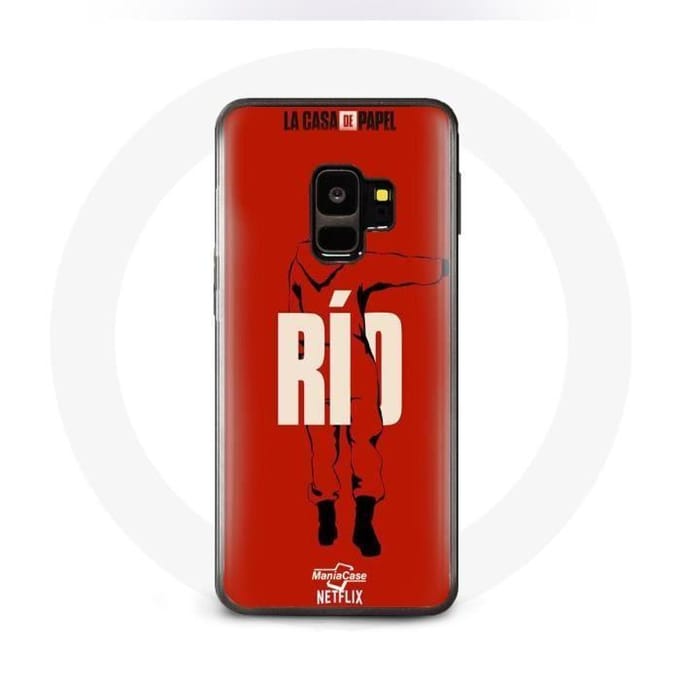 Coque pour Samsung S9 plus La casa de papel Rio dessin