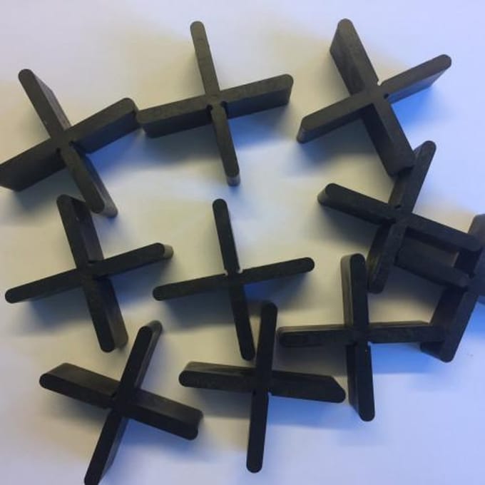 Voegkruis zwart 5 mm 5x19x55 mm