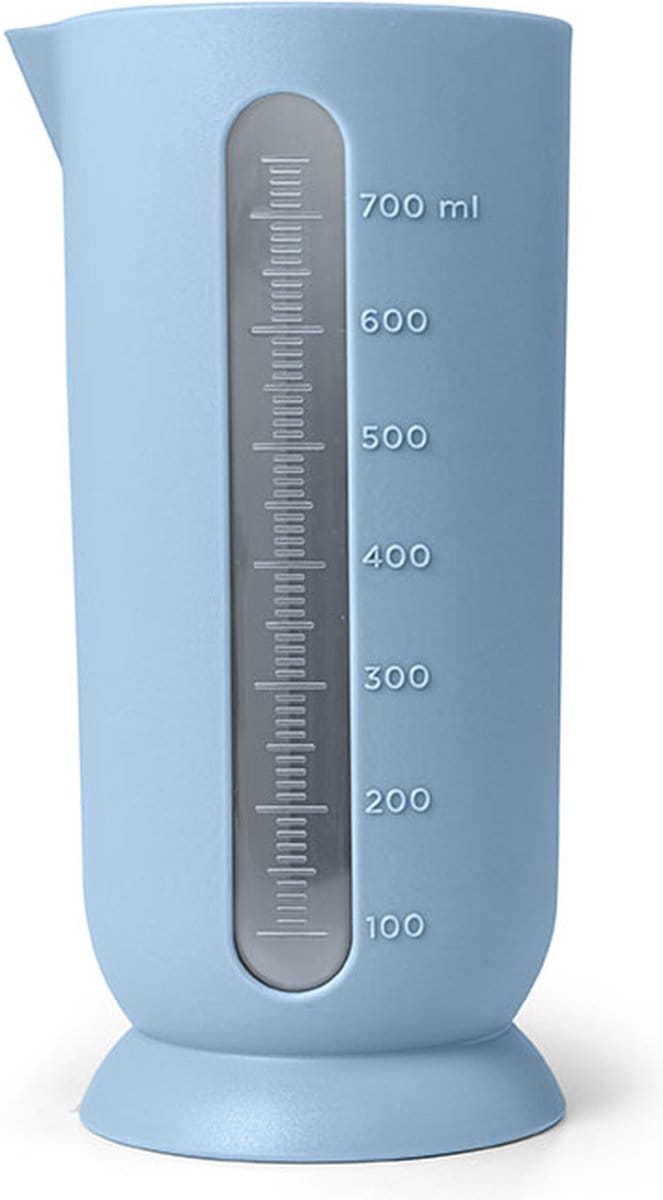 Maatbeker QB - medium - 750 ml - Ø 8,7 x H 19 cm - medium zee blauw