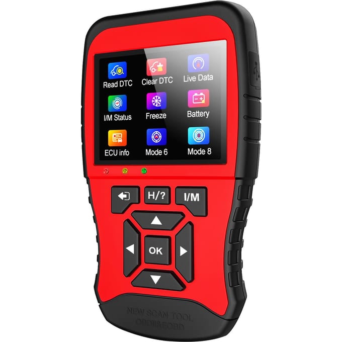 JDIAG JD906 Auto OBD & CAN Scanner Codelezer Auto Diagnostisch Scan Tool IM Gereedheid met één klik 0 rood