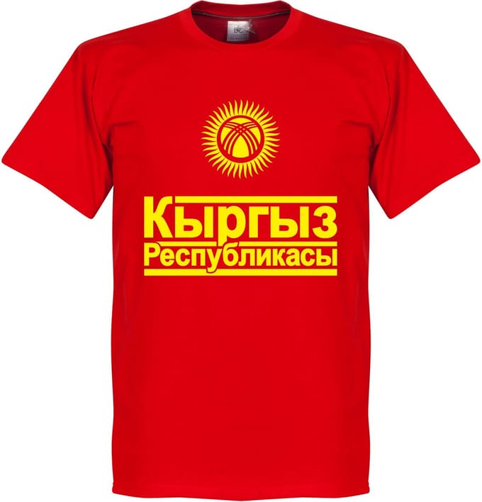 Kirgizië Team T-Shirt - S
