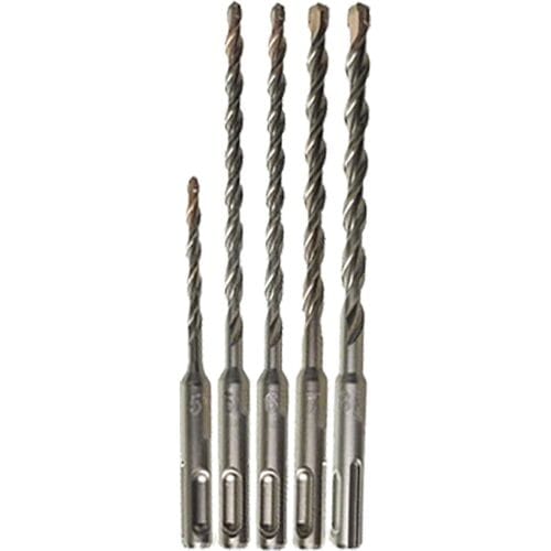 Milwaukee SDS-plus borenset M/2 Ø 5-6x110 / 6-8-10x160mm (5-delig)
