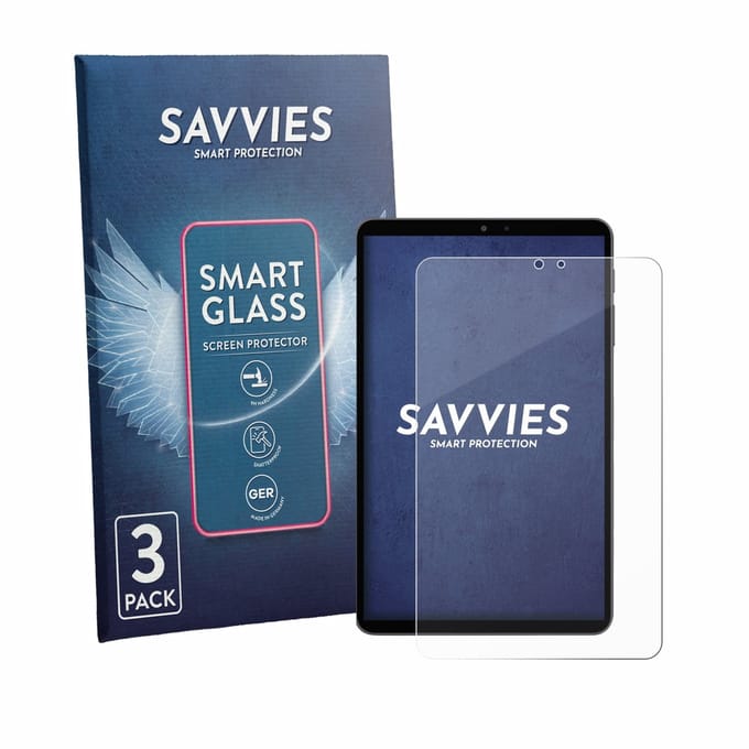 3 Stuks Savvies Screenprotector - geschikt voor Alldocube iPlay 80 mini Pro - beschermfolie glas transparant