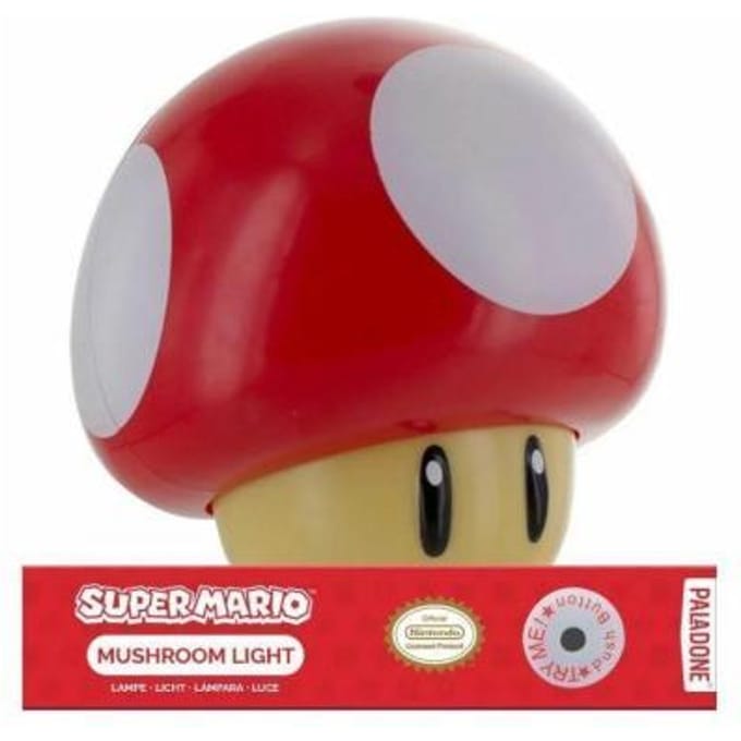 Super Mario Bros Paladone Mario - Mario Mushroom lamp 1 Lampen