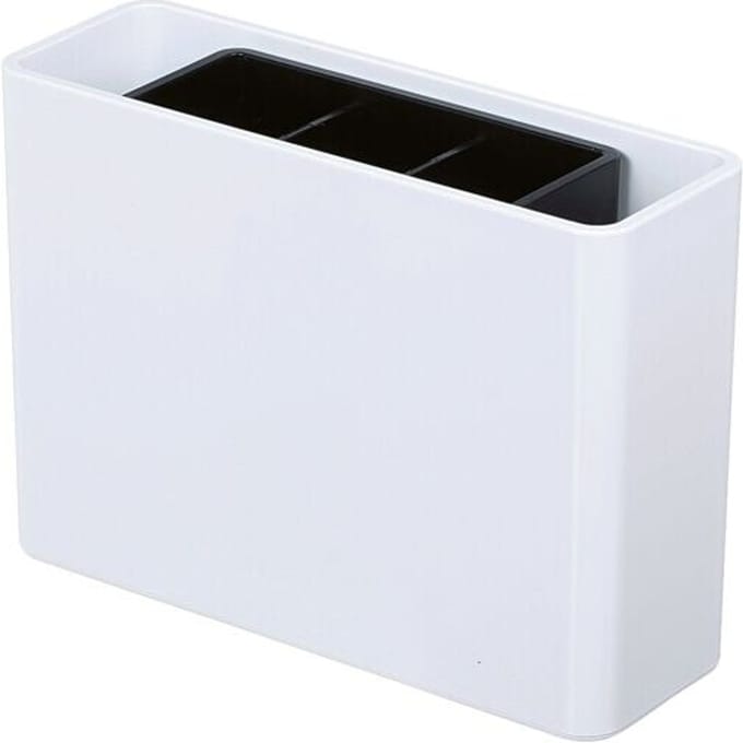 HAN pennenkoker - SMART LINE - 3-vaks - hoogglanzend wit - HA-92120-12