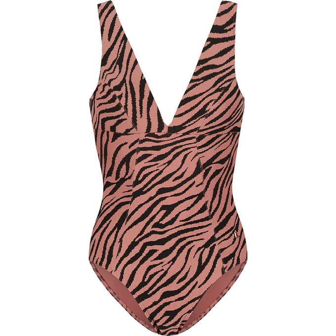 Beachlife  - Maat 80D - Rose Zebra easy fit badpak - dames