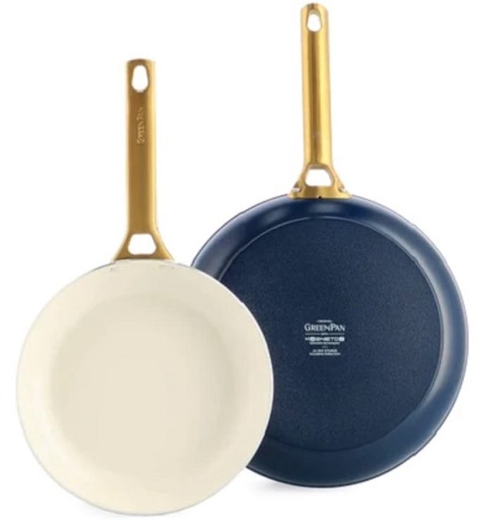 Greenpan Koekenpannenset 20/26cm 'Padova Oxford Blue'