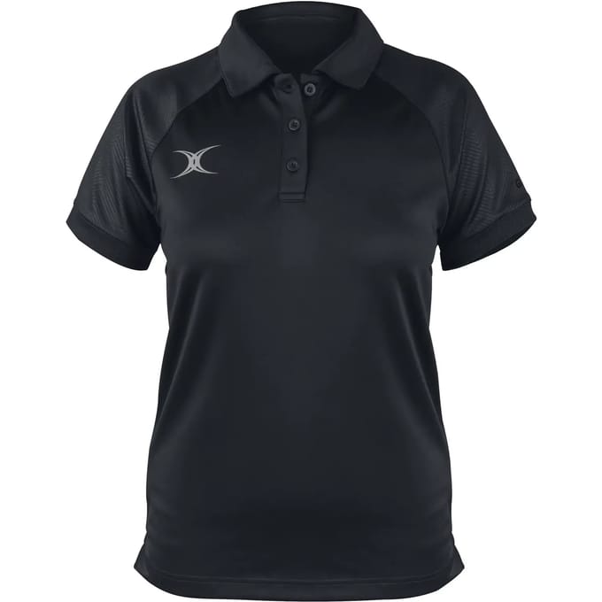 Gilbert Evo S/S Polo Shirt Wmn Zwart - W 16
