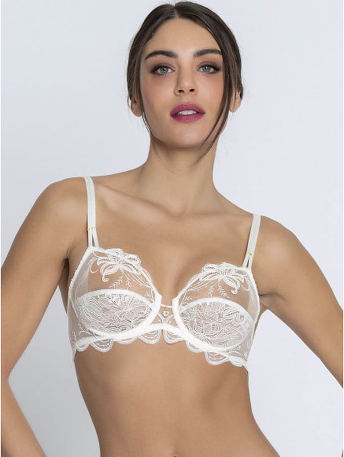 Lise Charmel Bellissime Amour Beugel BH Ecru Nacre Wit 80 E