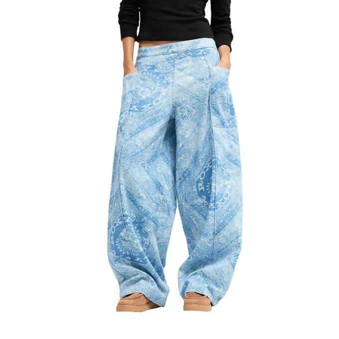 Roxy Beach Flirt Bandana Broek blauw