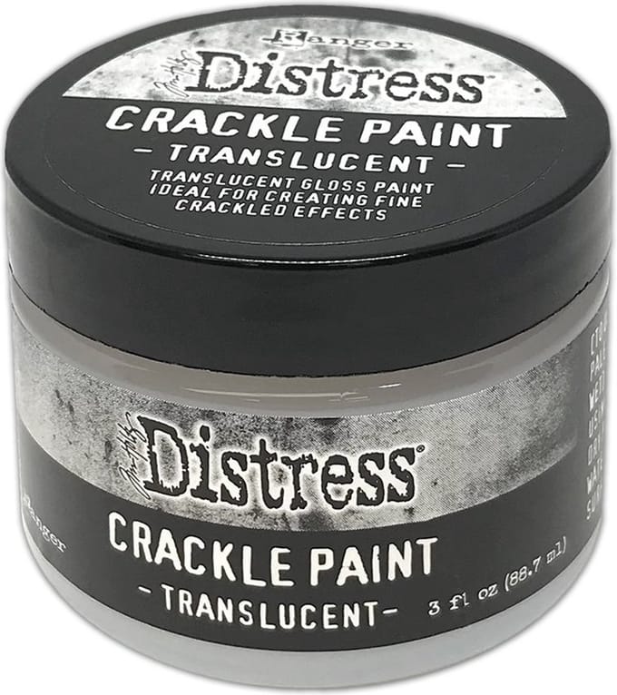 Ranger Tim Holtz Distress Crackle Paint 88,7ml. Translucent TDC80411 Tim Holtz