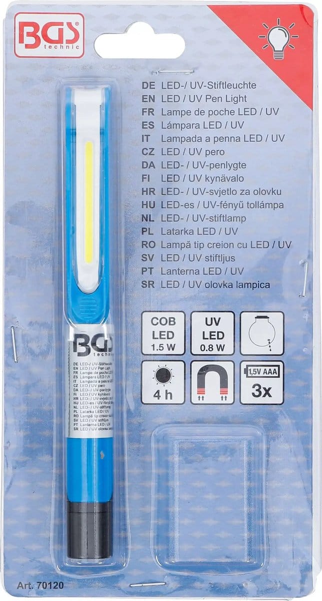BGS LED- / UV-stiftlamp