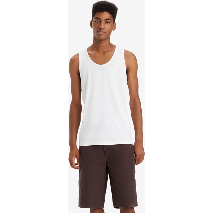Levi's Housemark Tank Bright White Größe: M | Tank Tops Outlet | Herren | Weiß