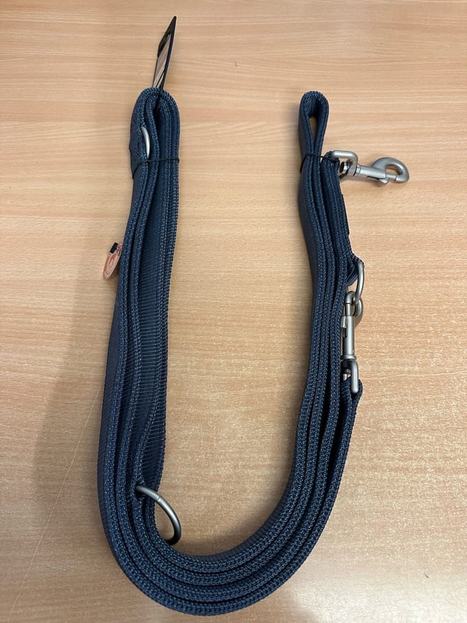 WOLTERS Halsband Wolters lijn classic grafiet xl