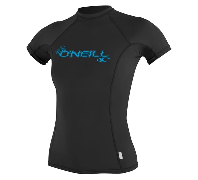O'Neill - UV-werend T-shirt voor dames performance fit - zwart - maat S