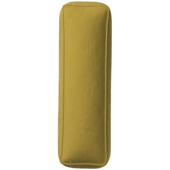 Kussen letter i Yellow Tipi Posh Velvet