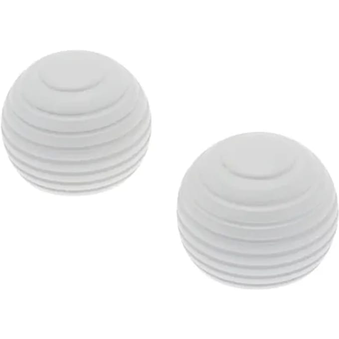 Decomode Eindknop Gordijnroede Bol Wit 28mm 2st