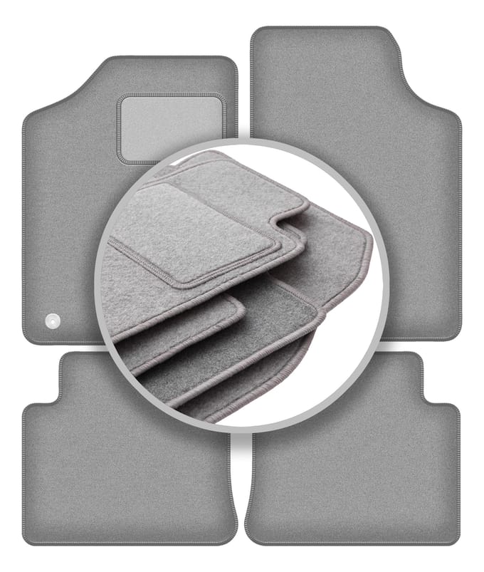 Automatten asgrijs voor: Citroen ZX hatchback (1991-1998)