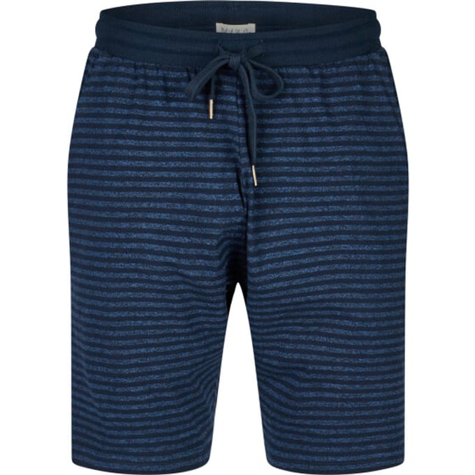 Phil & Co Heren korte pyjamabroek donker/ gestreept