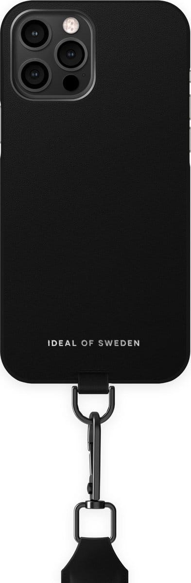 Ideal of Sweden Phone Necklace Case iPhone 12 Pro Max Intense Black