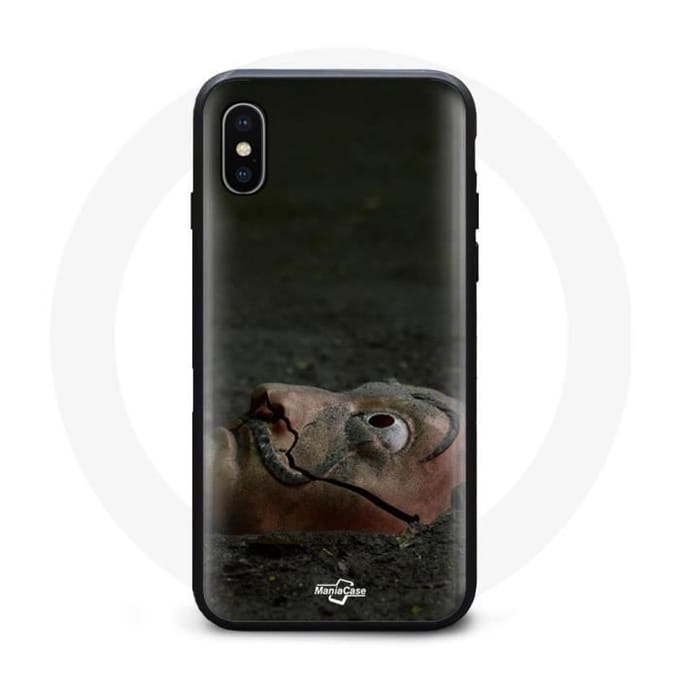 Coque - La Casa De Papel - Iphone XS Max - Souple - Noir - Saison finale