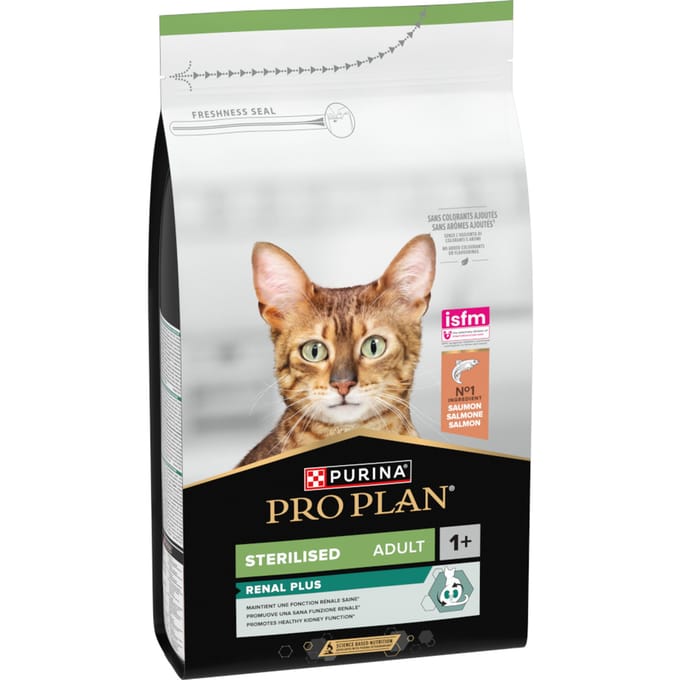 Purina Pro Plan Sterilised Adult Renal Plus Zalm - 1,5 kg