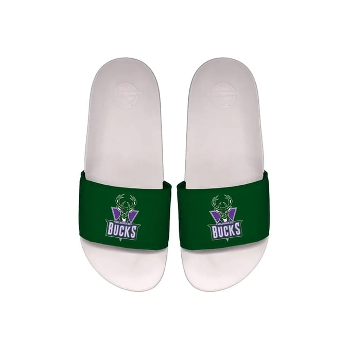 Milwaukee Bucks slippers Two Tone