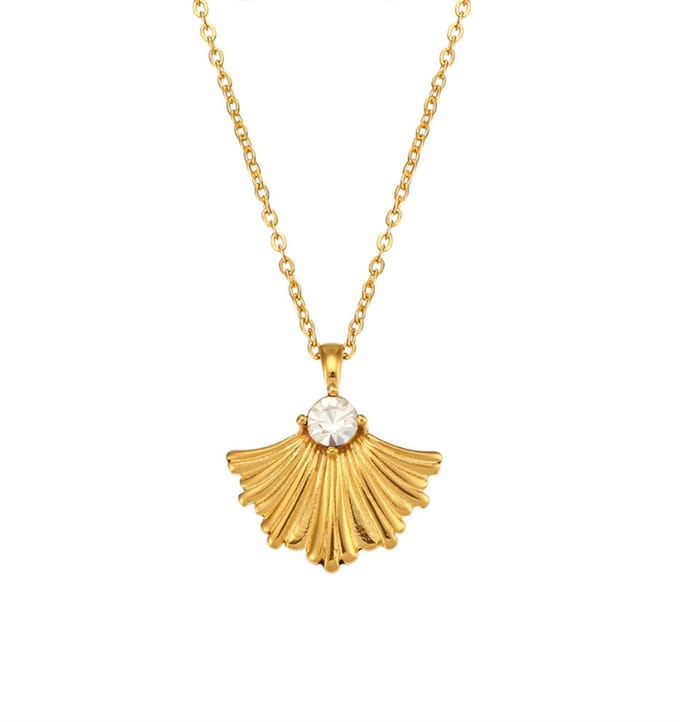 Vintage ketting met Steentje