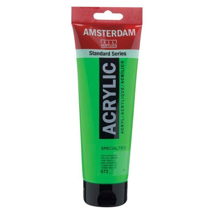 Acrylverf - 672 Reflexgroen - Amsterdam - 250 ml
