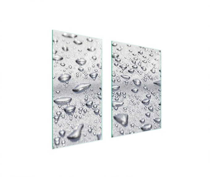 TMK ArtDeko Krople Serie - Snijplank - 75x52 cm - Modern Design - Veelzijdig