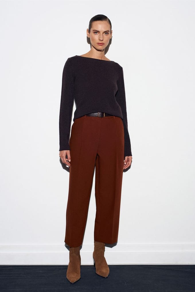 Dames Tailored Rechte Broek